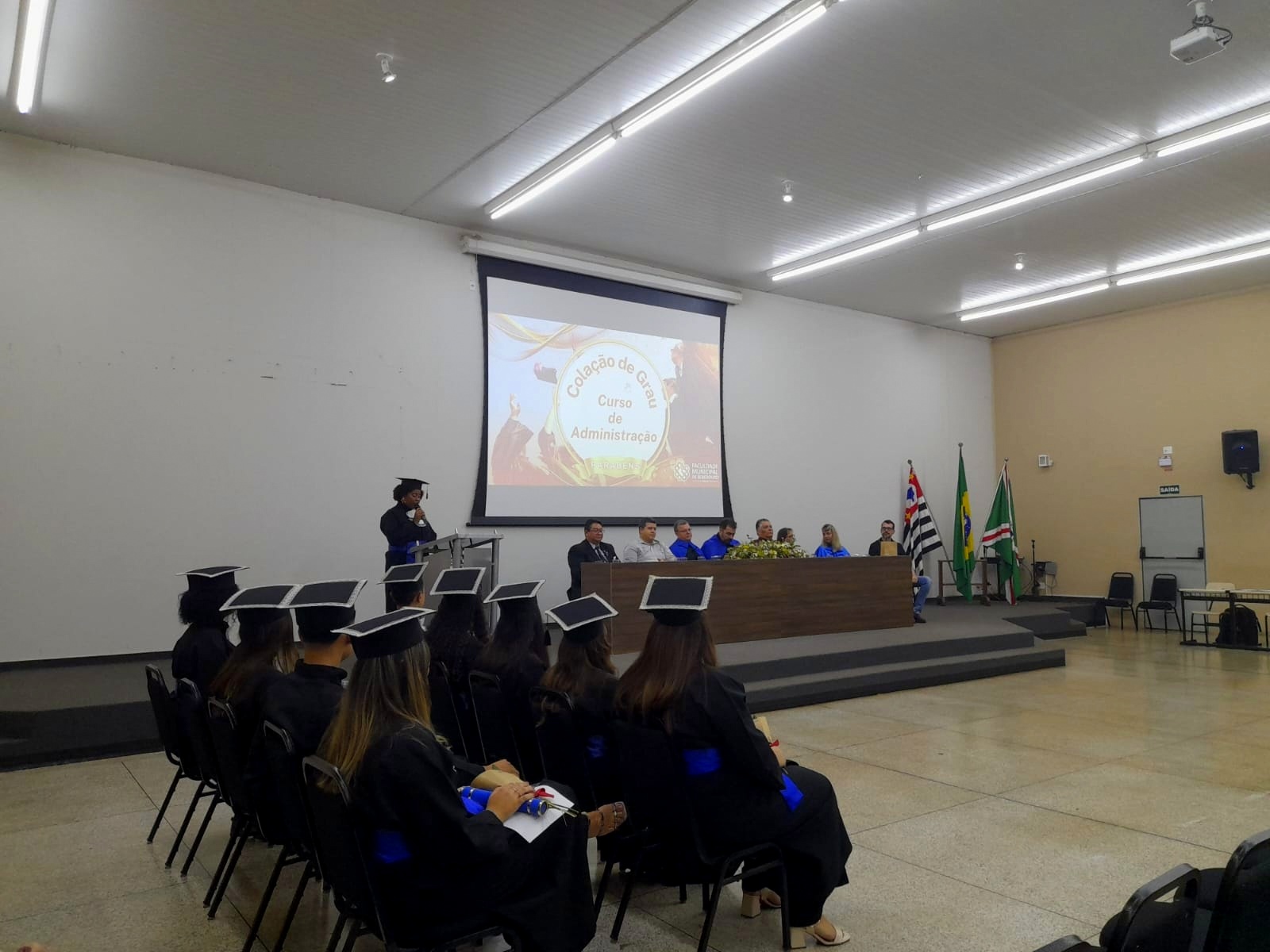 Formatura da 33ª turma de Administração
